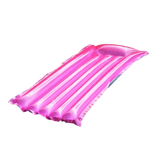 Swimline 6ft. Pink Inflatable Reflective Sun Tanner Pool Float